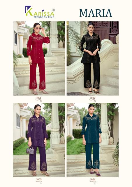 Karissa maria coord set dealers in surat  - wholesale export
